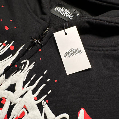 Immortal Zip Hoodie 'Phantom'