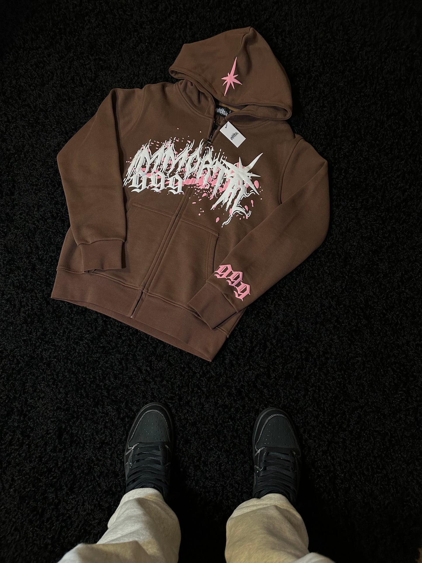 Immortal Zip Hoodie ‘Taupe’