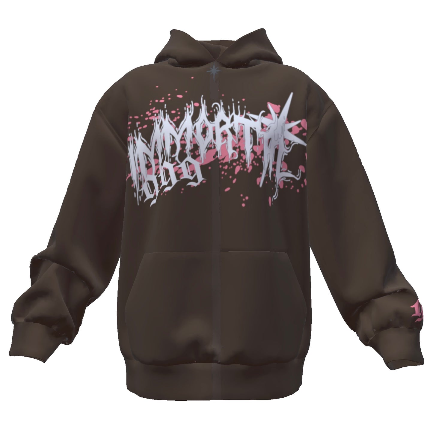 Immortal Zip Hoodie ‘Taupe’