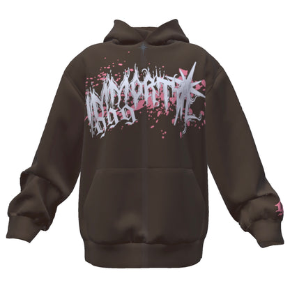Immortal Zip Hoodie ‘Taupe’